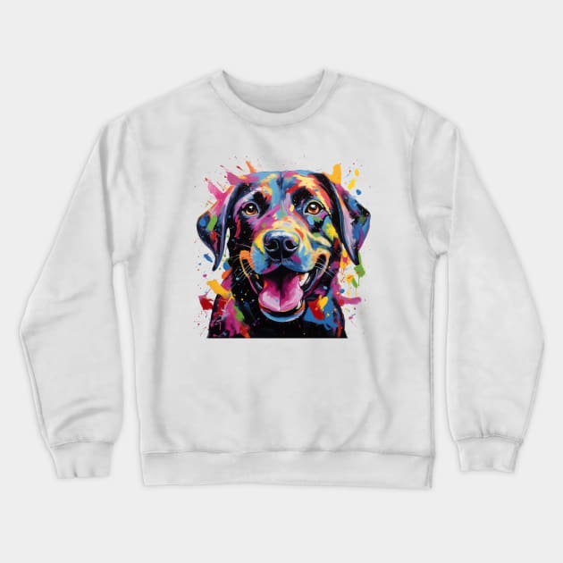 Labrador Retriever Crewneck Sweatshirt by CunninghamWatercolors